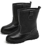 Kevlar Midsole Safety Shoes Cowhide Genuine Leather Work Boots with Steel Toe