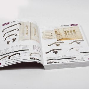 Softcover Custom Paperback Book Perfect Binding With Dividers Tabs