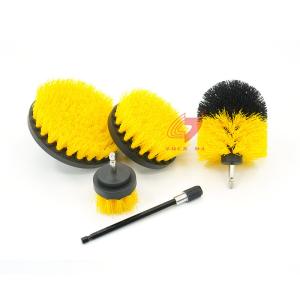 China 2'' 3.5'' 4'' 5&quot; Drill Scrubber Brush Kit Cleaning 5Pcs/Set factory