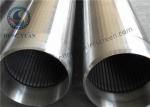 Johnson Filter Water Well Pipe Low Energy Consumption , Welded Rings End