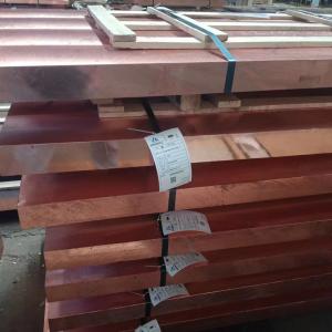 China ASTM B152 C10100 Standard Specification For Red Copper Sheet Plate factory