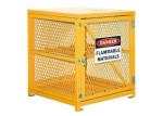 Steel Gas Cylinder Storage Cages , Lpg Gas Bottle Storage Cages 139 LBS Weight