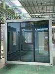 Solid And Beautiful Container House Curtain Wall Glass For Street Shops /