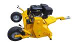 Orchard Foldable blade Tow Behind ATV Flail Mower 24 Hammer Petrol Engine