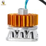 Glass Casing 9 Beam White Blue 24V Universal Lamp Motorcycle Accessories