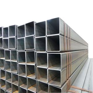 China Square 1045 Galvanized Steel Pipe 16m Length BS1387 BS EN39 Standard factory