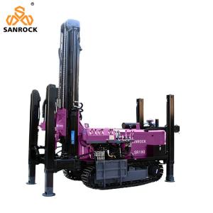 China Diesel Water Drilling Machine Portable Water Well Drilling Equipment Hydraulic Well Drilling Rig factory