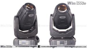 China 3 Phase Motor Disco DJ Beam Moving Head Light With Flight Case Brackets Safety Rope factory