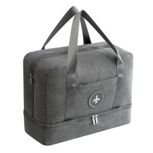 China Waterproof Double Layer Duffle Travel Luggage Bag factory