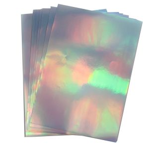Custom Holographic Recycled Pulp Paper for Offset Printing