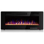 Electric Decorative Fireplace Heater Wall Mounted Fire Kamin Installation Type