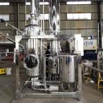 1900*5000mm 200l Water Falling Wide Film Evaporator