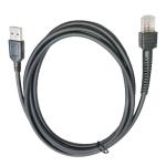 Straight USB Barcode Scanner Cables 2m For Zebra Symbol LS2208 DS2208 DS3408