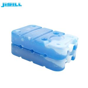China Summer Hard Plastic Can Cooler Ice Pack 350G Gel Ice Brick Cooling Elements factory