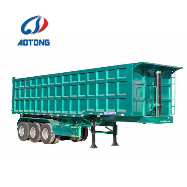 60 Ton 30 Ton Tipper Trailer Dump Truck Trailer for Africa 13 Ton Capacity Each