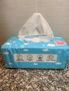 China Disposable Tissues Dry Baby Facial Tissue 100% Cotton Tissues For Daily factory