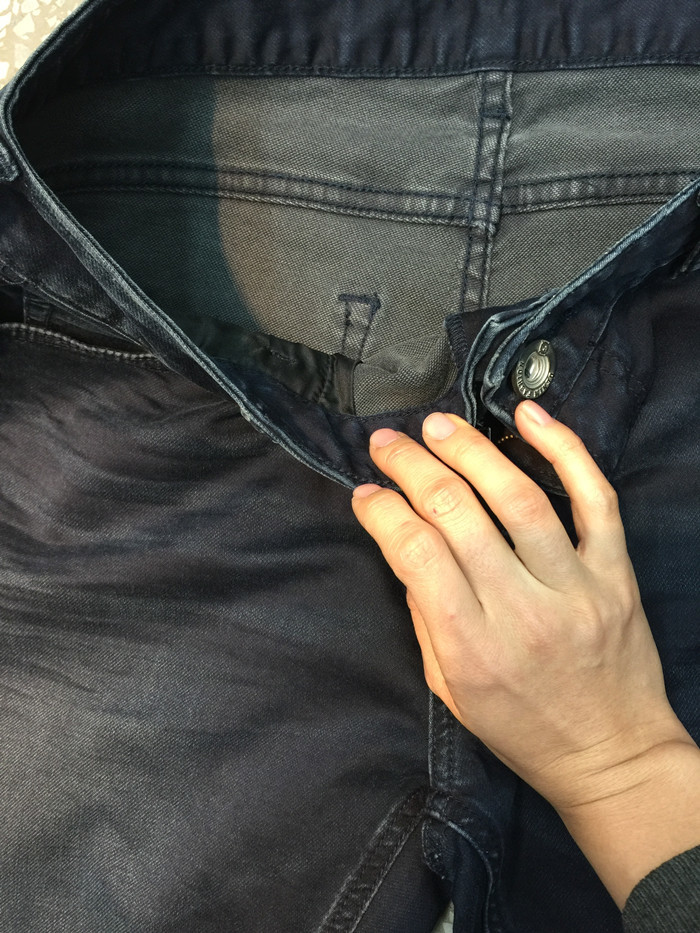Heavy Weight Gray Slub Denim Fabric 14 Oz For Pants