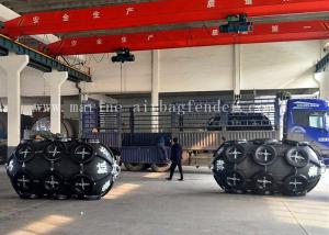 China D3.0m x L6.0m Marine Yokohama Pneumatic Rubber Fender For Large Ship factory