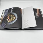Cloth Cover Arts Literature Book With Embossing And White Ink