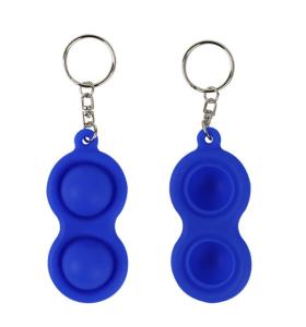 China silicone pendant Bubble Wrap Keychain Fidget Multi stress relief factory
