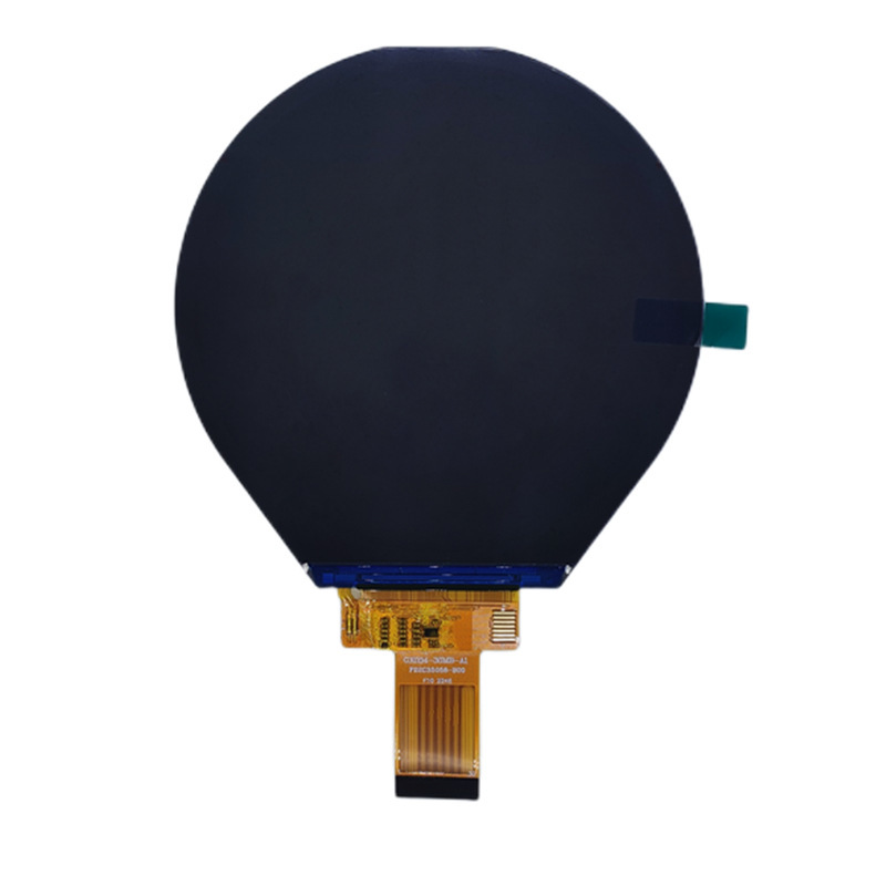 3.4 inch round TFT display side view