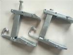 Hot Dip Galvanized Steel Wire Clamp / Cable Clamp With Custom Various Size