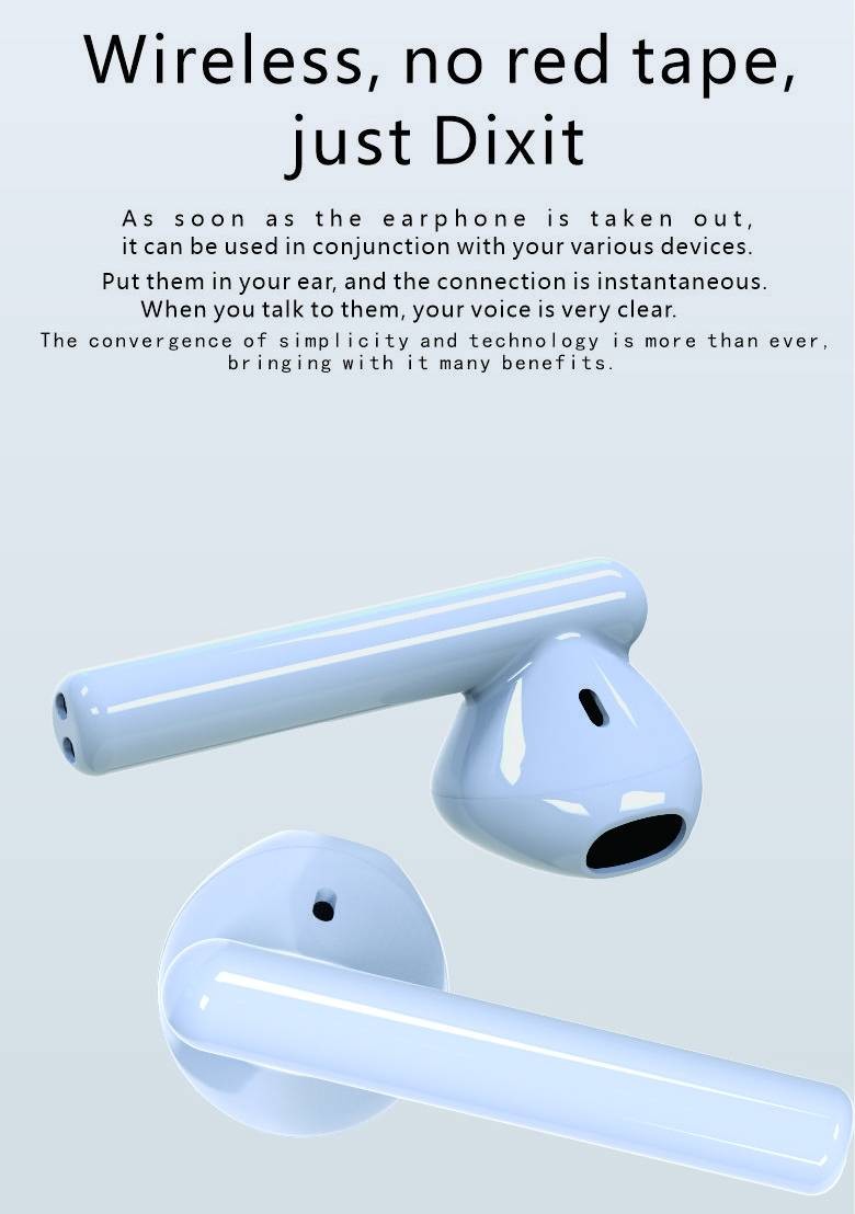 Noise Canceling Bluetooth Wireless Earbuds For Android Phone Binaural Communication