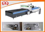 Low Noise CNC Fiber Laser Cutter , Carbon Fiber Cutting Machine For Sheet Metal