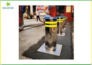 China Security Telescopic Parking Automatic Rising Bollards , Automatic Security Bollards factory