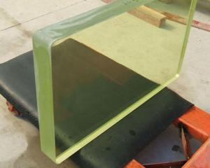 China 2.4 * 1.2m Radiation Shielding Glass , 8 - 150mm Lead Glass For X Ray Rooms factory