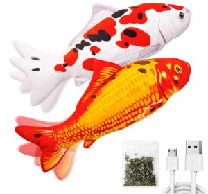 China Interactive Electronic Flopping Fish Cat Toy Amazon factory