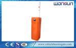 Red Automatic Boom Barrier Boom Gate with Max 6m Straight Arm For Vehicle