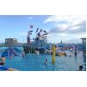 Buy cheap Fiberglass Kids Commercial Water Play Equipment With Slides Fade Resistant from wholesalers