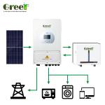 Warm White Small Hybrid Solar Wind Power System for Sustainable Energy