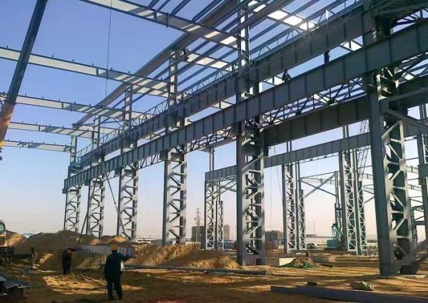 Q355-Q460 Earthquake Resistant Steel Construction with Durability and Modern
