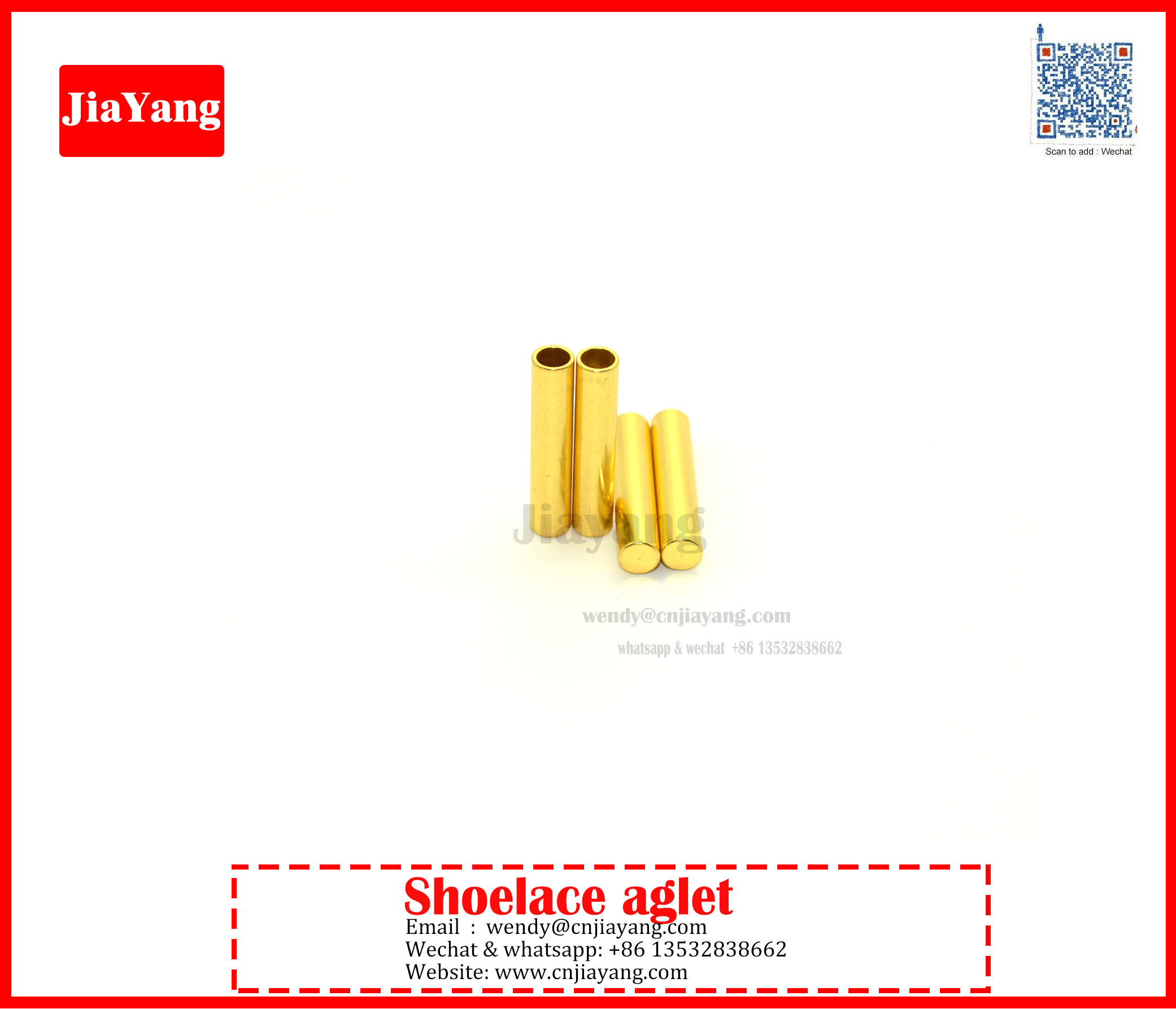 Jiayang gold peak screws types metal tips for sneakers