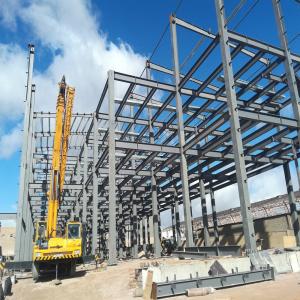 China Custom Steel Frame Factory Warehouse Q355B Structure factory