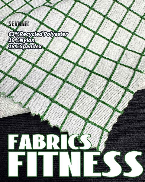 Recycled Fiber Recycled Polyester Double Knit Fabric Suitable for Summer/Autumn