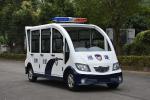 Mini Bus Full Enclosed 48V 4KW Electric Security Patrol Cars With AC Motor