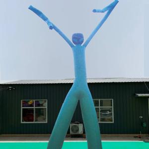 China Weddings Inflatable Tube Man With Blower 110V Customized Air Dancer factory