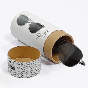 China Matt / Glossy Laminated Tube Packaging Box For Luxuriant Glasses Sunglasses Packaging factory