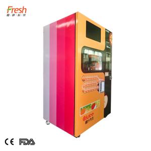 China business center black orange maker vending machine fruit vending machine factory