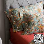 Quilt Cover Made Of Long Staple Cotton, Four Piece American Style Bed Sheet,