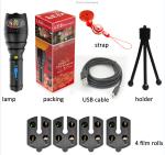 Christmas Decorative Projector Lights With Music 2000mAh 18650 Battery 0.5W