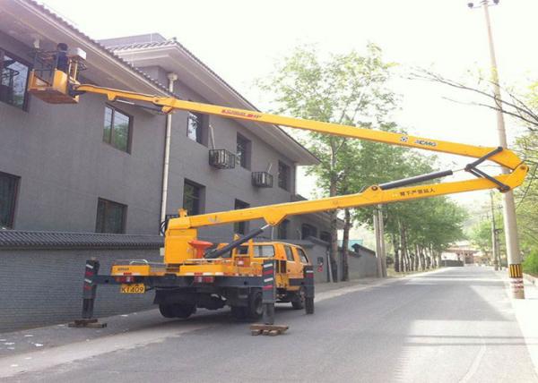 China Durable Knuckle Boom Bucket Truck Lift,  Aerial Lifting Machinery factory