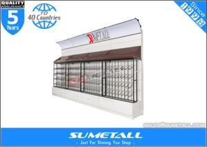 China Customized Shop Display Shelf Euro Style , Winer Liquor Bottle Display Shelf Fixtures factory