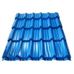 RAL5005 Single Blue AZ100 Pre-Painted Galvalume Steel Metal Roof Tile Wall