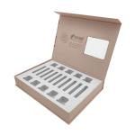 Luxurious Pink Perfume Set Sample Bottle Packaging Box Custom Perfume Bottle