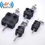 Single Hole Single Cable Clamp for Telecom Tower Rru Power Cable 0.410kg Gross