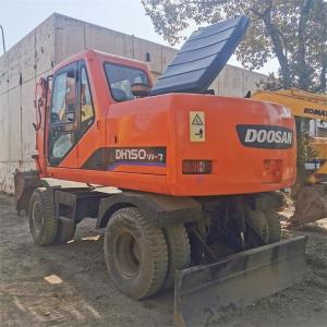 China DH150W-7 Used Doosan Excavator 15 Ton Excavator Energy Efficient factory